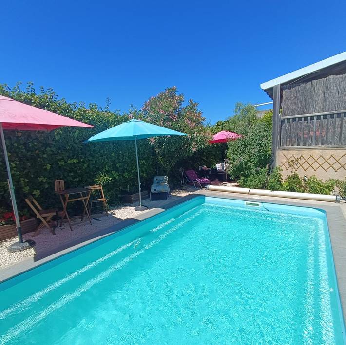 Cottage pour 2 personnes, avec jardin à Ginestas