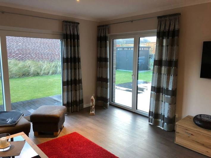 Ferienhaus Winkelbungalow Garding: großzügig wohnen mit höchstem Komfort in Garding, Eiderstedt