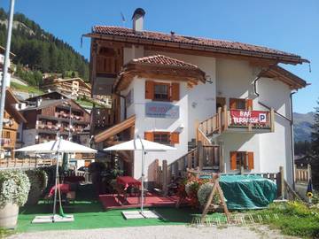 Gîte pour 6 personnes, avec balcon à Arabba