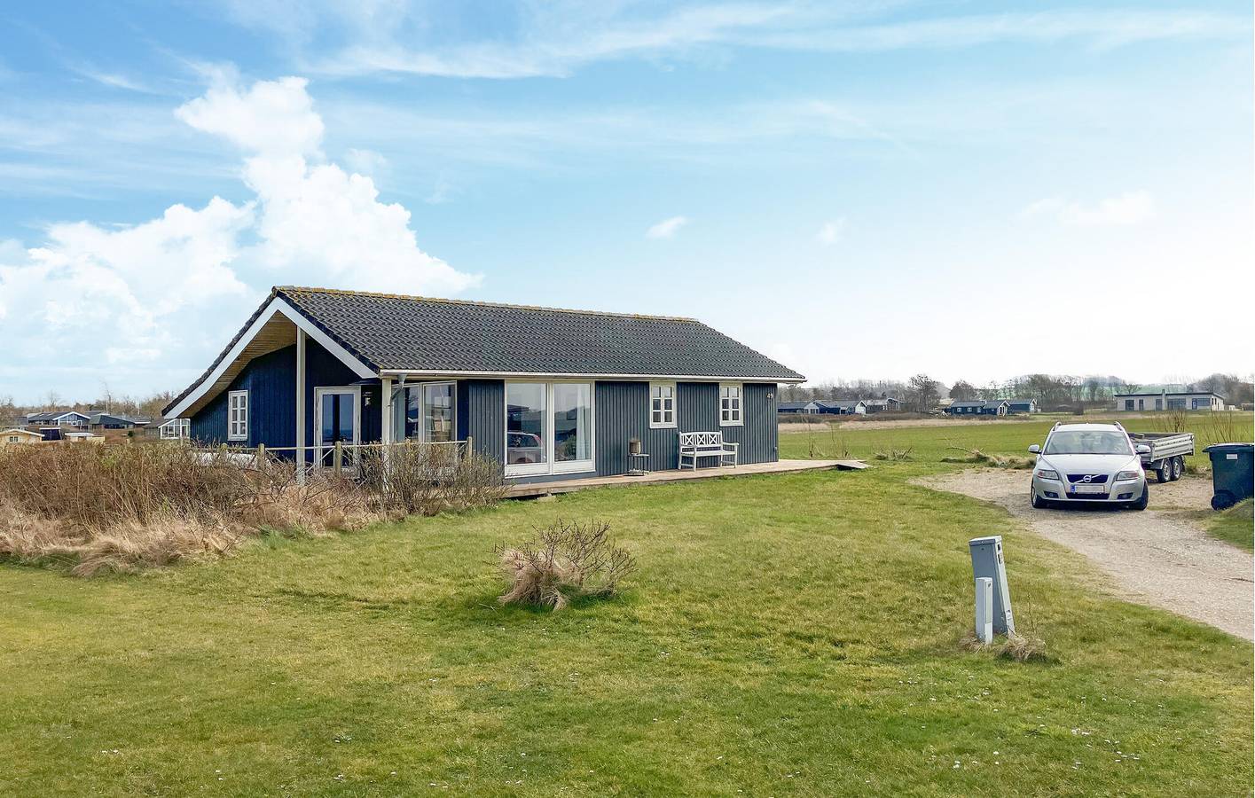 Ferienhaus für 6 Personen mit Terrasse in Handbjerg, Limfjord in Westjütland