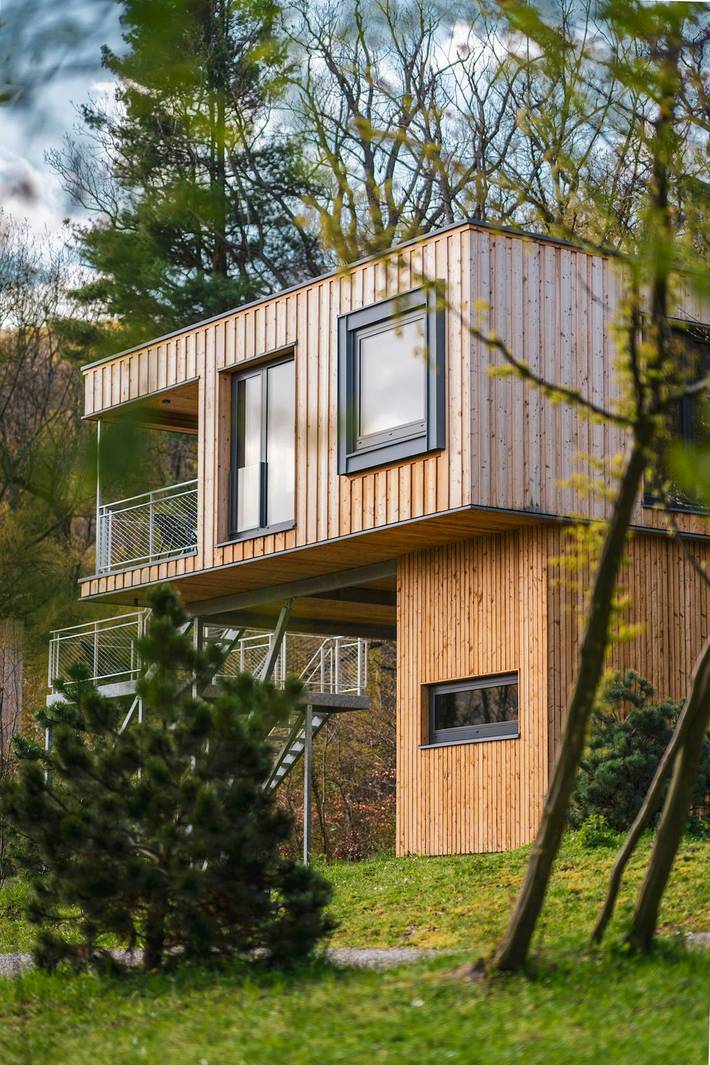 Ferienhaus für 4 Personen, mit Terrasse und Garten sowie Sauna in Ilsenburg