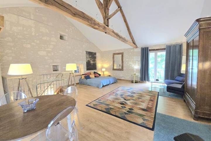 Location de vacances pour 2 personnes, avec terrasse dans Brantôme en Périgord