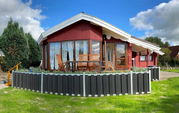 Ferienhaus für 4 Personen, mit Garten und Ausblick sowie Seeblick, mit Haustier in Geestland - 2