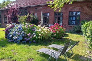 Ferienhaus für 6 Personen, mit Garten am Jadebusen