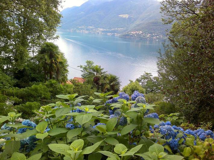 Ferienhaus für 4 Personen, mit Seeblick und Terrasse sowie Ausblick im Tessin - 3