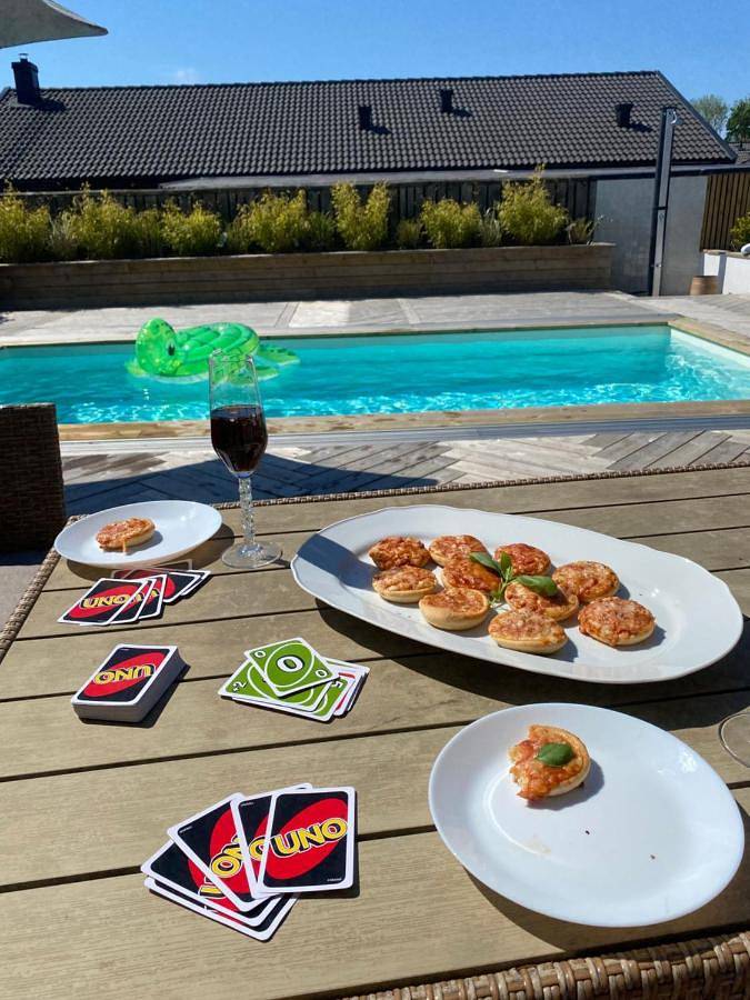 Ferienhaus für 5 Personen, mit Terrasse und Garten sowie Pool und Ausblick in Halmstad - 3