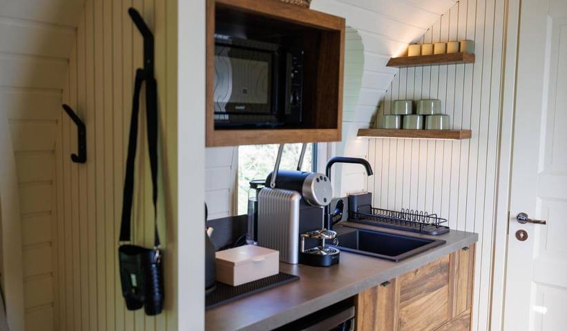 Gîte pour 5 personnes, avec vue ainsi que terrasse et sauna dans Safari Thoiry - 4
