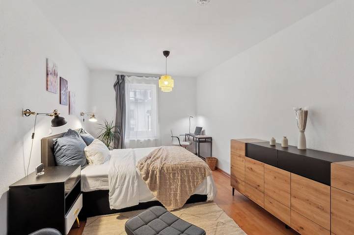 Ferienwohnung für 4 Personen, mit Balkon in Leipziger Buchmesse - 4