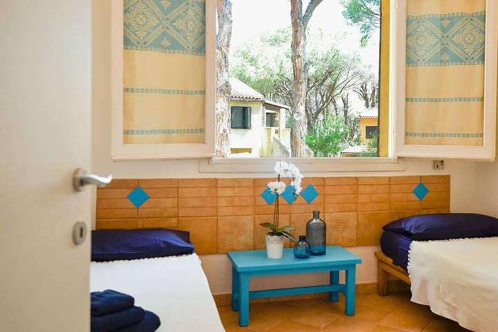 Ganze Wohnung, Calaverde, sehr raffinierte Wohnung, nur einen Steinwurf vom Meer entfernt in Santa Margherita di Pula, Pula und Umgebung