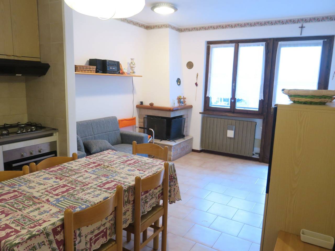 Ganze Wohnung, Wohnung mit Balkon mit Seeblick in Molina di Ledro, Ledro