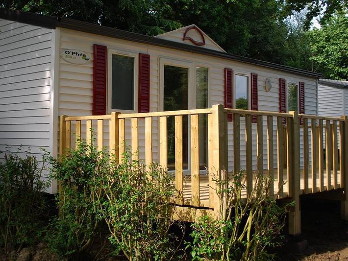 Camping du Perche Bellemois - Mobilheim 6 personen in Bellême, Parc naturel régional du Perche
