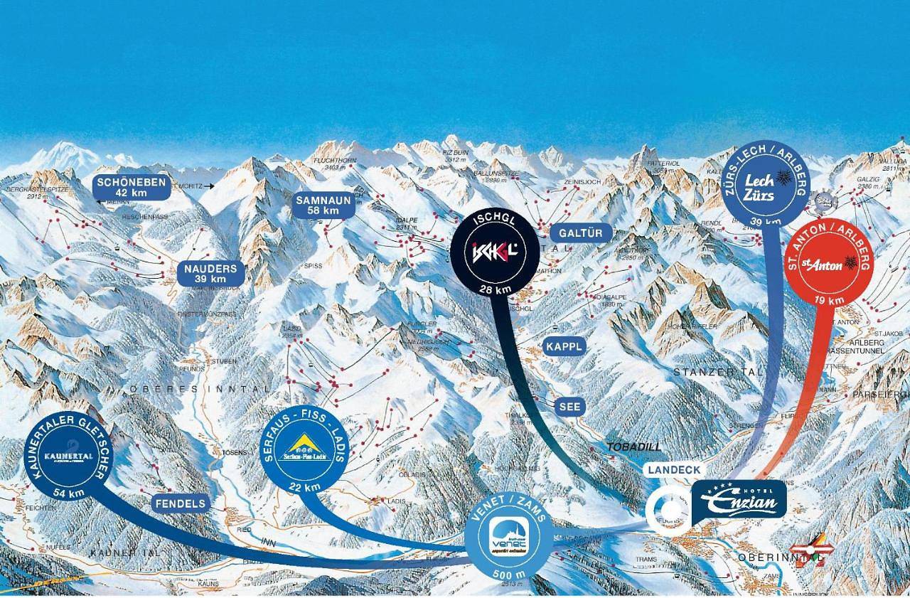 Hotel für 5 Personen mit Sauna in Lechtaler Alpen, Landeck
