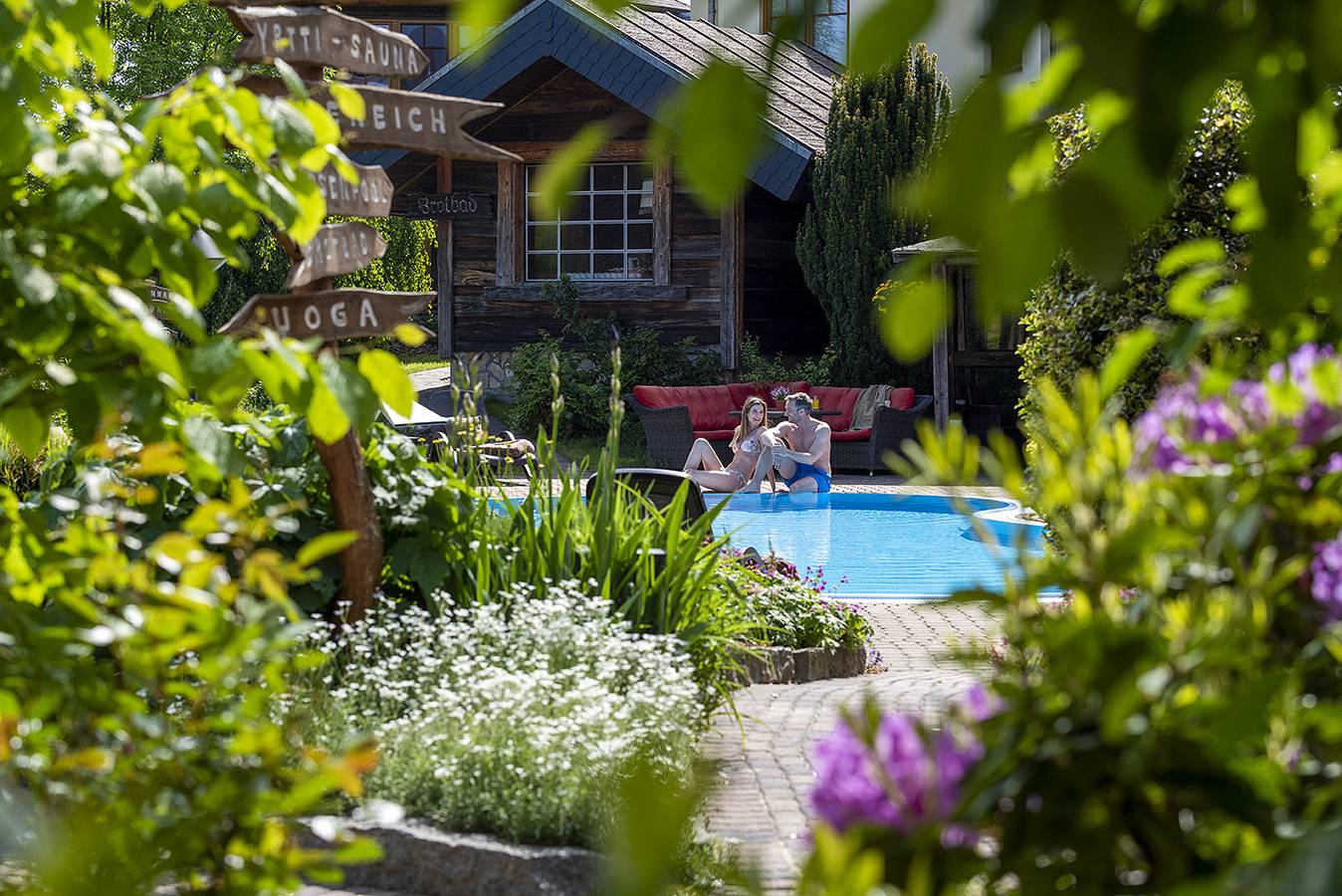 Wellnesshotel Seeschlößchen - Wellnesszimmer Comfort, Du/Wc in Textil-Strand Buchwalde, Senftenberg