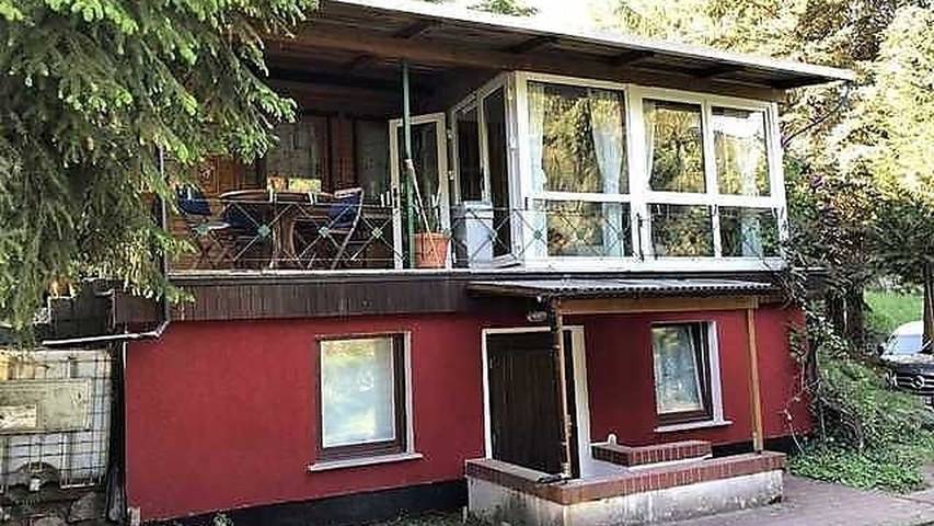 Ferienhaus für 2 Personen, mit Sauna und Garten sowie Terrasse, mit Haustier in Schöneberg