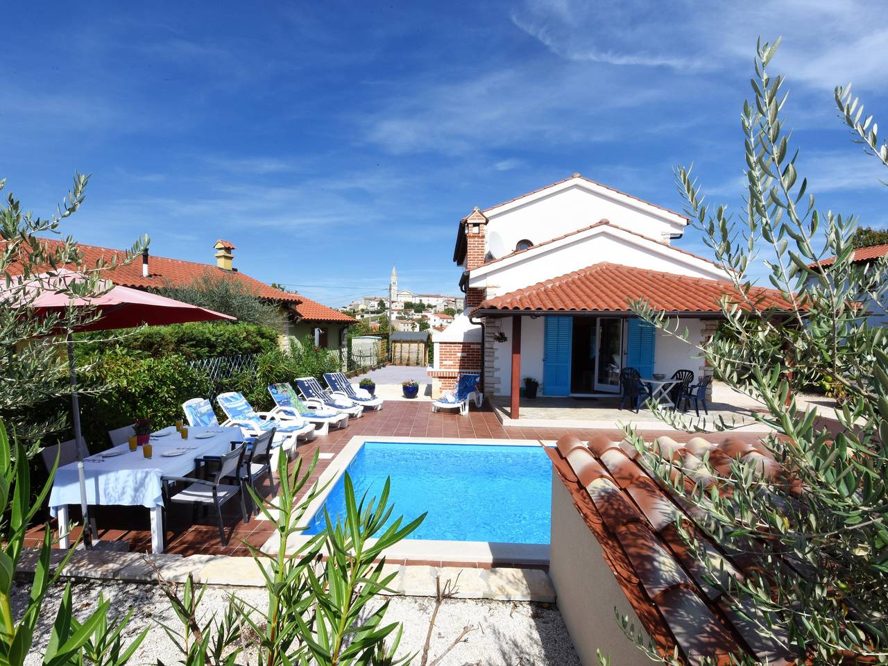 Villa Cherry House with pool in Visnjan, Općina Višnjan