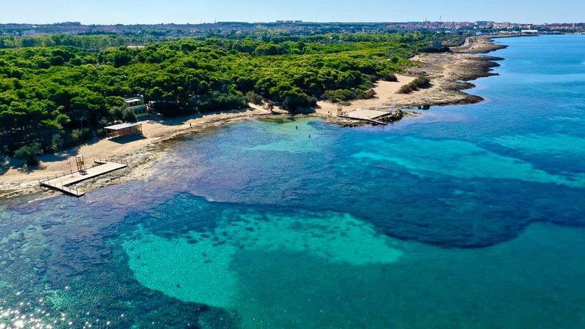 Maison de vacances pour 5 personnes, avec Piscine à Gallipoli