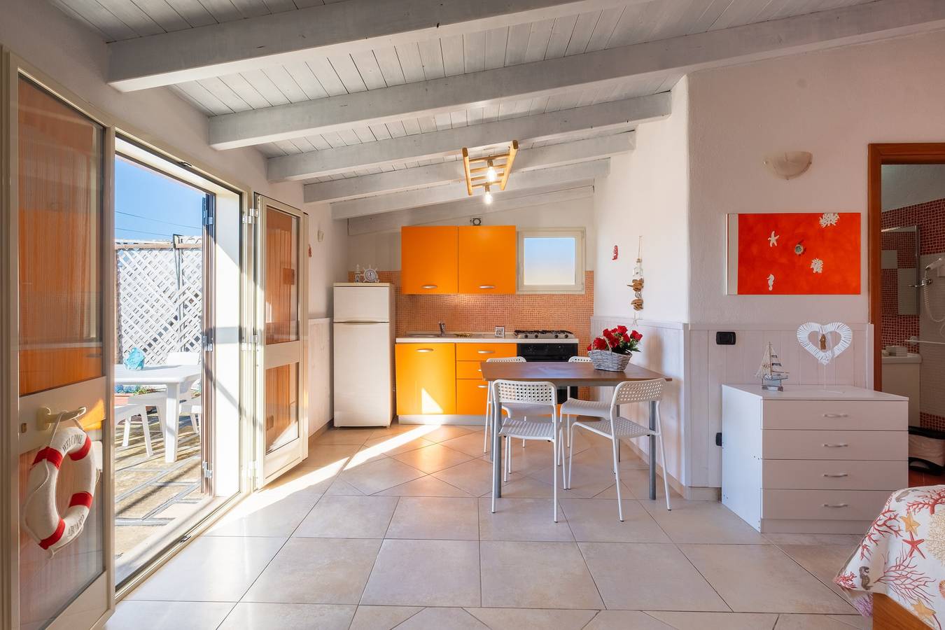 Boutique Villa – Loft Aura mit Gemeinschaftsterrasse, Wlan & Klimaanlage in Porto Cesareo, Golf von Tarent