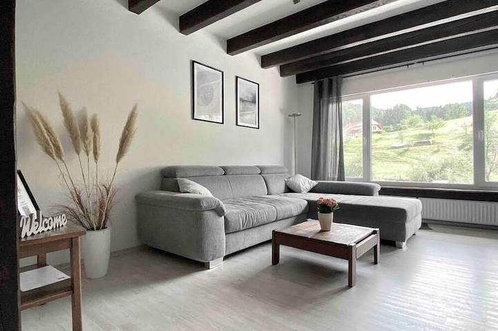 Ferienwohnung für 12 Personen, mit Sauna und Balkon sowie Garten in Elzach