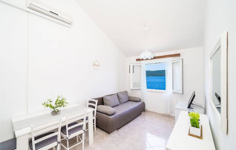 Gemütliche Unterkunft, 2 km vom Strand Veliki Žali entfernt: WLAN, Klimaanlage, Parkplatz und Terrasse in Brsecine, Dubrovnik-Neretva