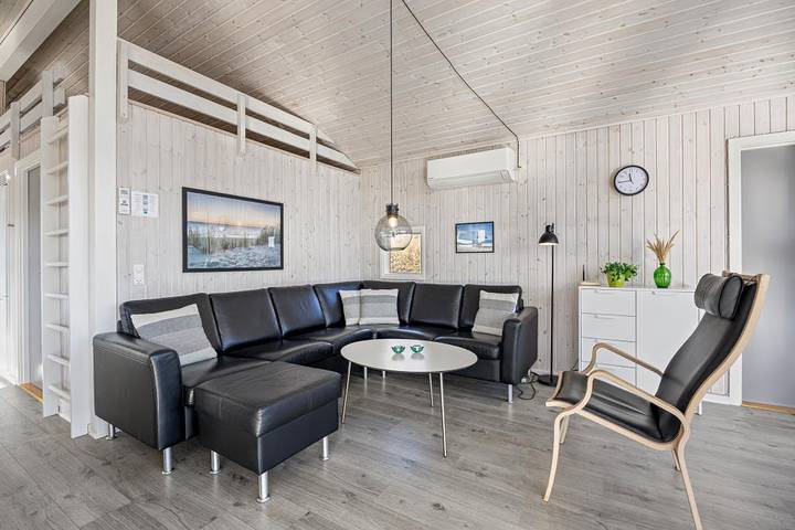Ferienhaus für 6 Personen, mit Balkon/Terrasse und Whirlpool sowie Terrasse und Sauna in Hvide Sande - 4