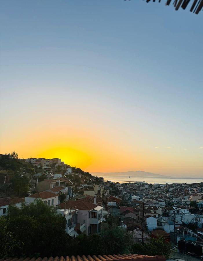 Vakantieappartement voor 2 personen, met balkon en uitzicht in Lesbos