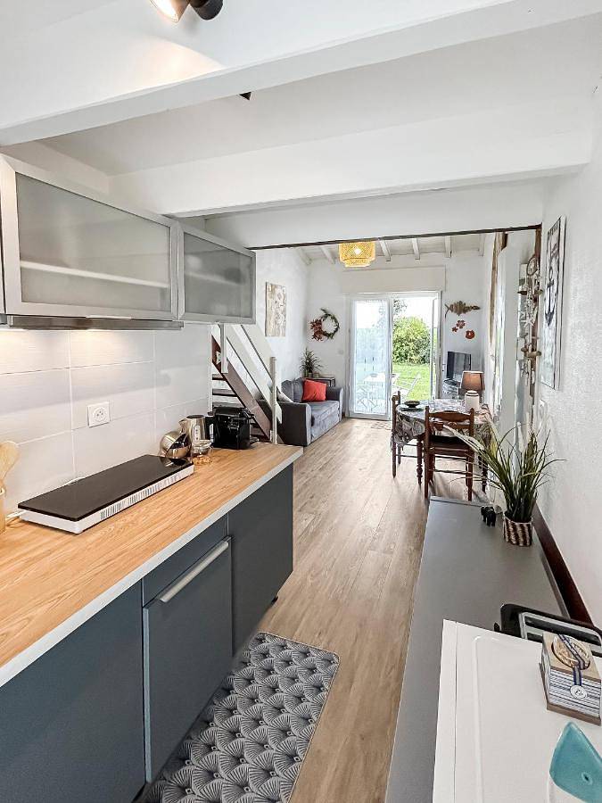 Appartement de vacances pour 2 personnes, avec terrasse et jardin