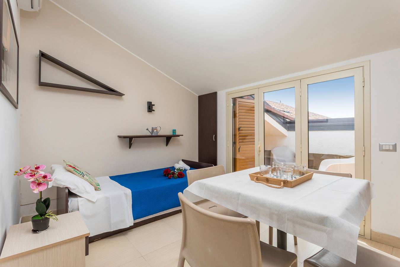 Ganze Wohnung, Apartment 'Terzo Piano 423/424 Meerblick' mit Meerblick, Wlan und Klimaanlage in Giardini-Naxos, Messina Provinz