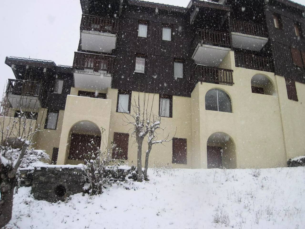Estudio entero, Estudio orientado al sur con pequeña terraza in La Plagne, Bellentre