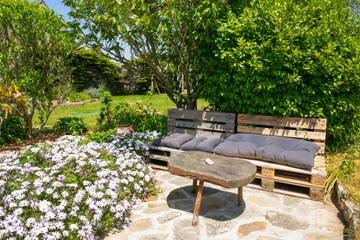 Location de vacances pour 8 personnes, avec terrasse et jardin, animaux acceptés à Penmarch