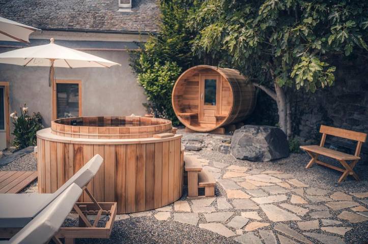 Location de vacances pour 10 personnes, avec jardin ainsi que jacuzzi et sauna, adapté aux familles à Beaucens - 3