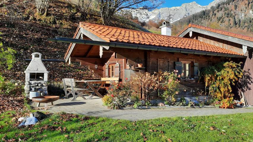 Hütte für 2 Personen, mit Balkon/Terrasse und Terrasse, kinderfreundlich im Berchtesgadener Land - 4
