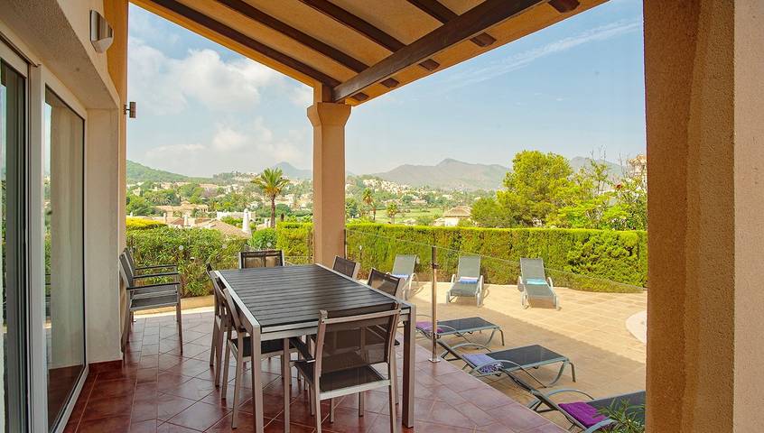 Chalet para 6 personas, con jardín además de vistas al mar y piscina, Familias con niños en Campo de Cartagena - 3