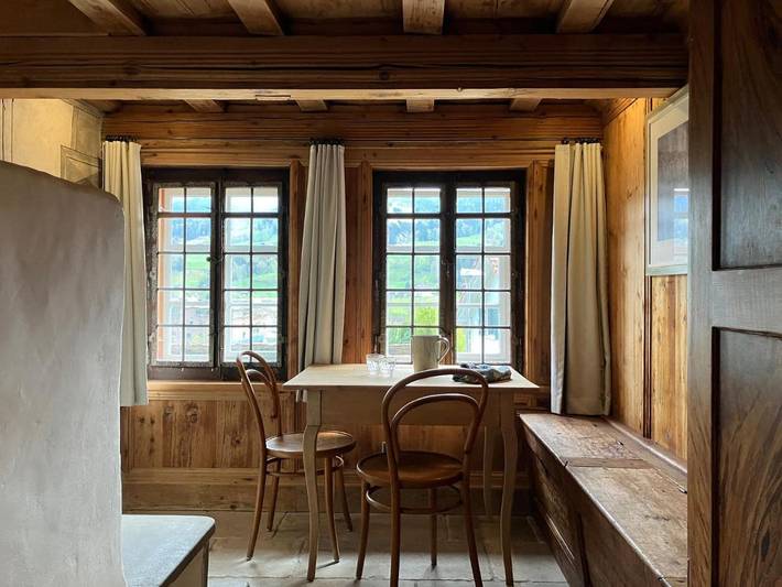 Ferienwohnung für 2 Personen, mit Terrasse und Ausblick in Ebnat-Kappel