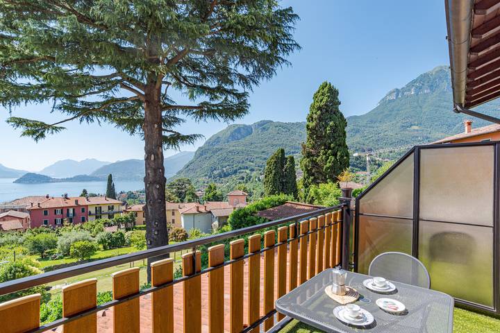 Appartamento per 4 persone, con terrazza e vista lago a Comune di Menaggio