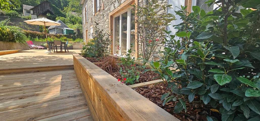 Gîte pour 4 personnes, avec jardin ainsi que piscine et vue à Antignac - 3