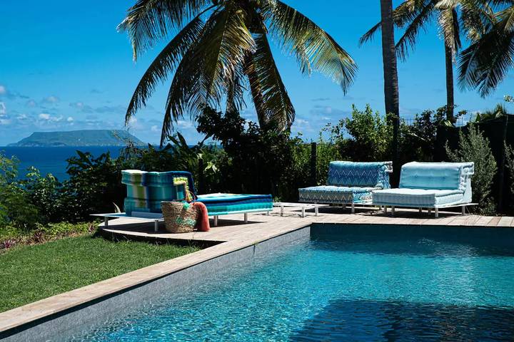 Location de vacances pour 8 personnes, avec jardin ainsi que vue et piscine dans Anse Tarare - 2