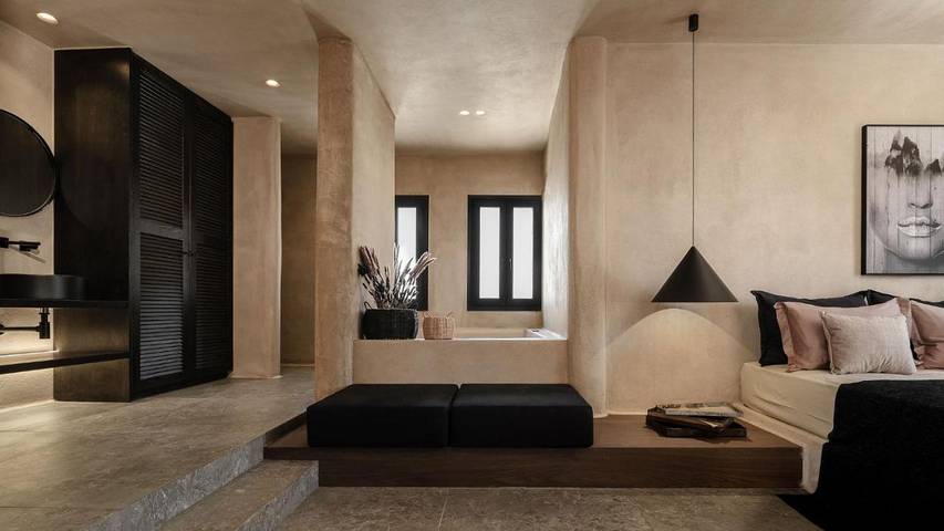 Chambre d’hôte pour 2 personnes, avec vue et balcon, adapté aux familles dans Naxos - 4