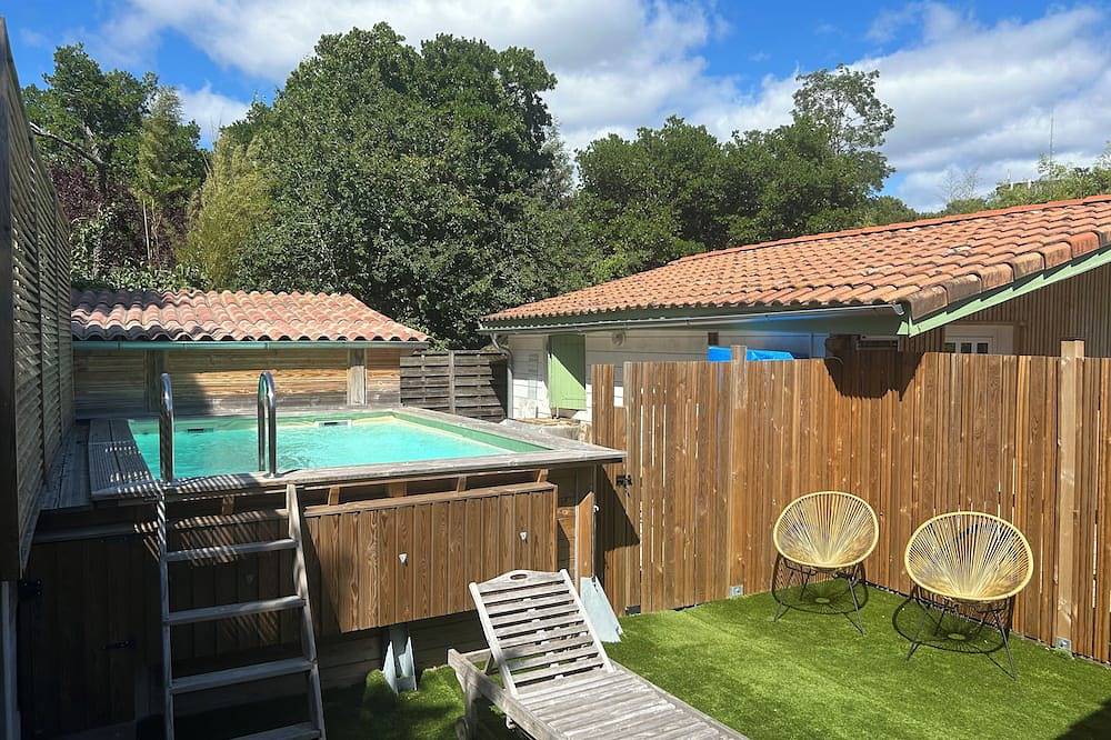 🌿 Le Cabanon de Cassy – Gîte tout confort avec piscine chauffée, proche océan in Cassy, Lanton