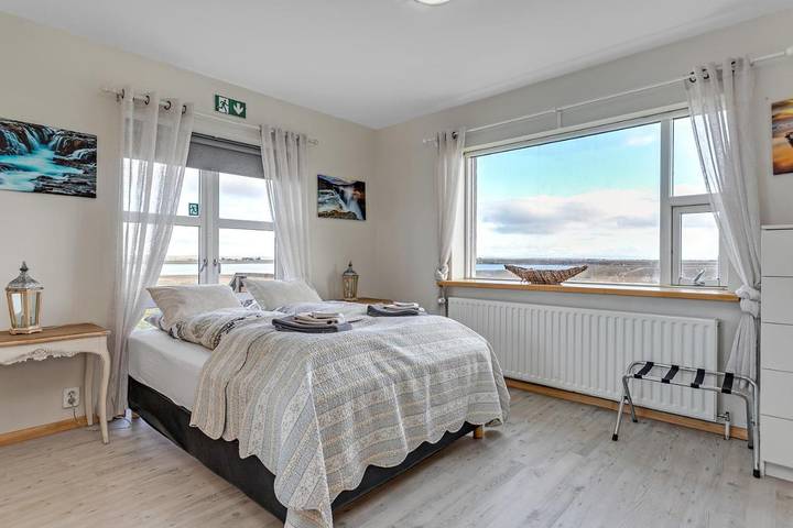 Maison d’hôte pour 2 personnes, avec vue et terrasse en Islande