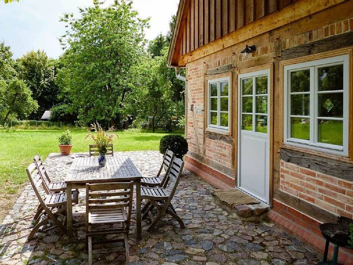 Ferienhaus für 6 Personen, mit Terrasse und Garten in Ankershagen