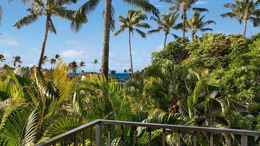 Holiday rental for 4 people, with balcony and pool as well as hot tub in Kauai