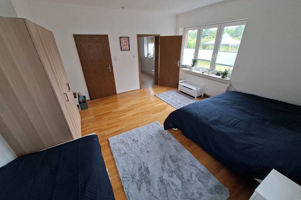 Ganze Wohnung, Geheimtipp im Emsland: Fewo Ferienglück- großzügig, ebenerdig, hell & idyllisch. in Meppen, Hasetal