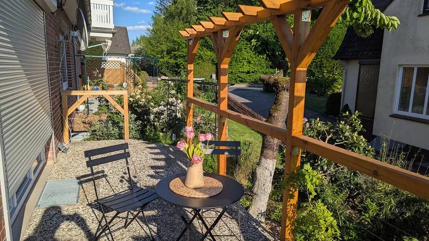 Ferienwohnung für 2 Personen, mit Garten