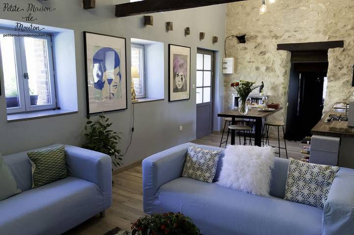 Maison de vacances pour 4 personnes, avec jardin, animaux acceptés