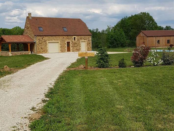 Maison de vacances pour 6 personnes, avec piscine ainsi que terrasse et jardin - 1