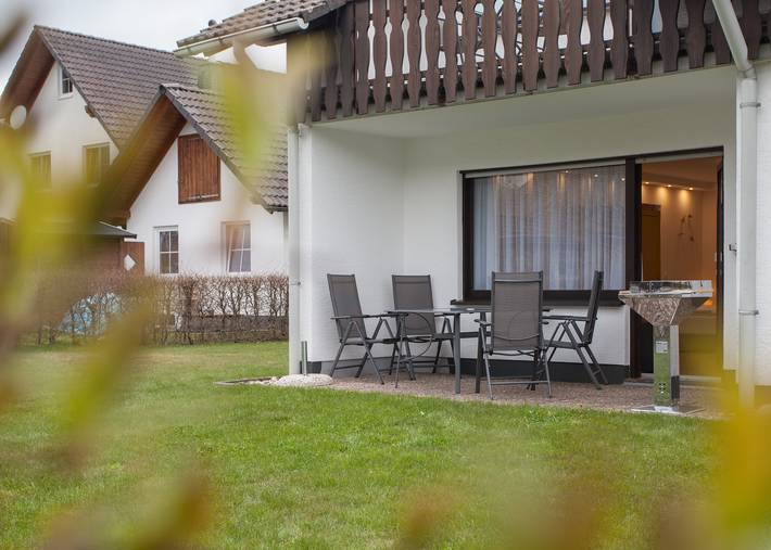 Studio für 3 Personen, mit Terrasse und Garten