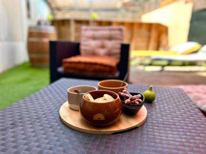 Chambre d’hôte pour 2 personnes, avec Terrasse et Jardin ainsi que Piscine et Vue dans l' Aude - 4