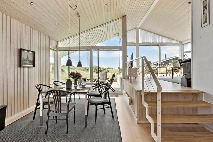 Ferienhaus mit Meerblick für 8 Personen, mit Terrasse, mit Haustier in Grønhøj Strand - 4