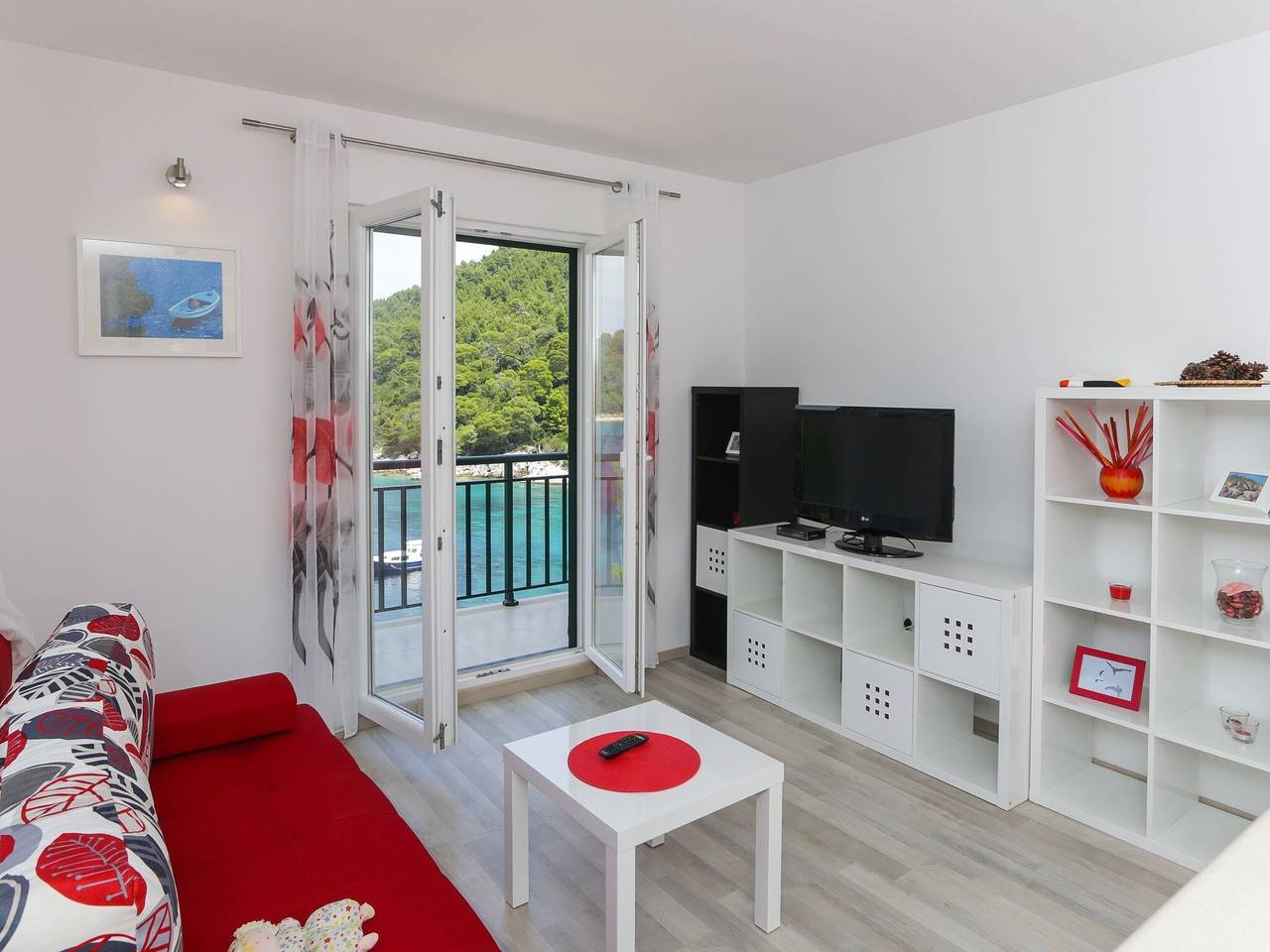Ganze Wohnung, Apartments Posta - Deluxe One-Bedroom Apartment with Balcony and Sea View - Apartman 8 in Saplunara, Mljet