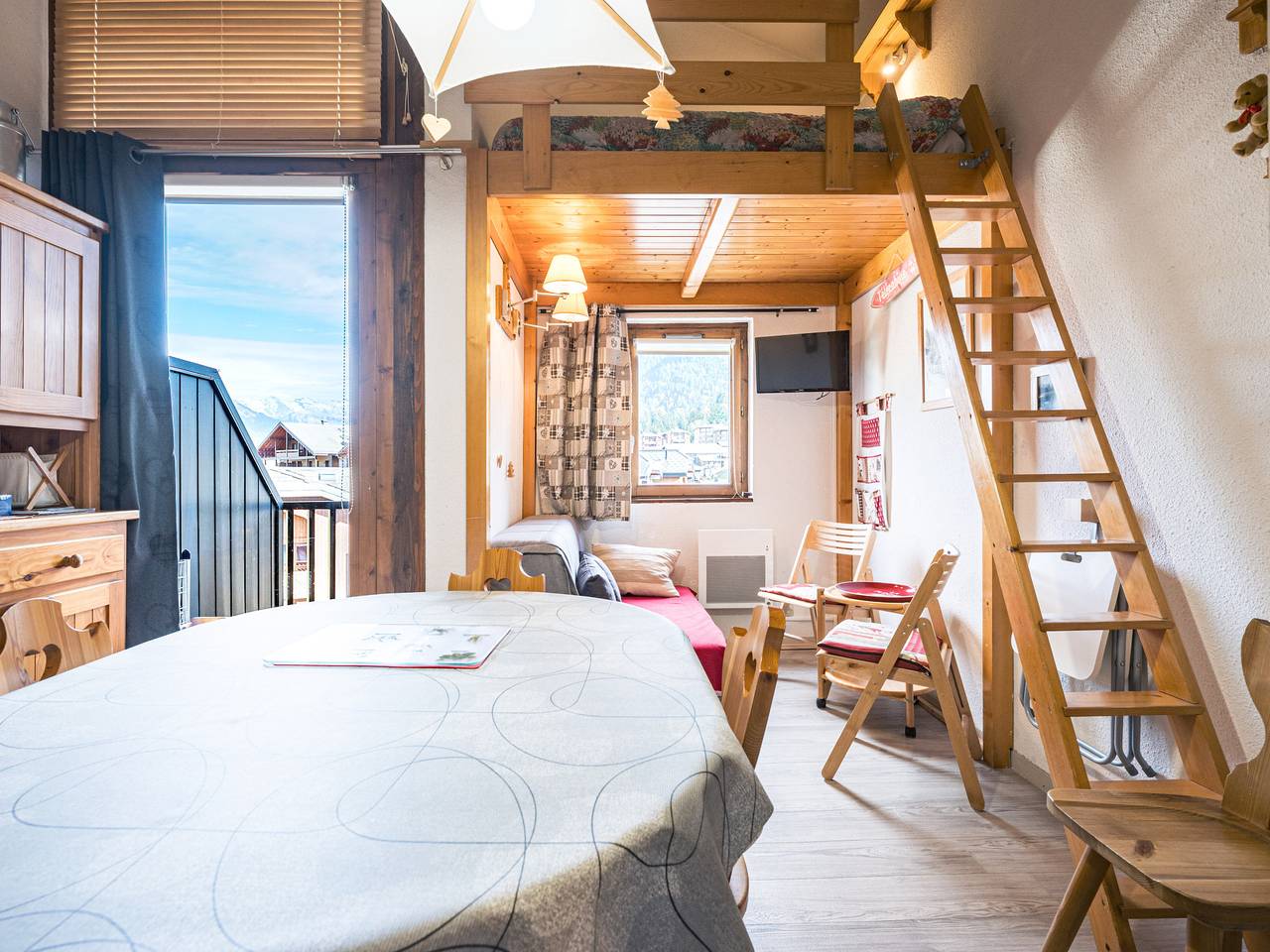 Entire apartment, Grand Horizon 1 N°403 - 2P8 in Station de Morillon, Grand Massif